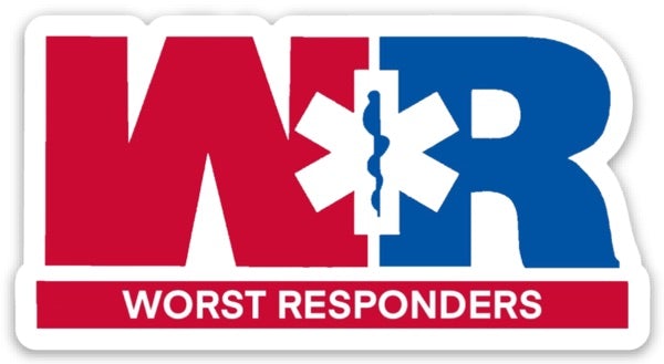 Worst (medical) Responders Sticker 3-Pack